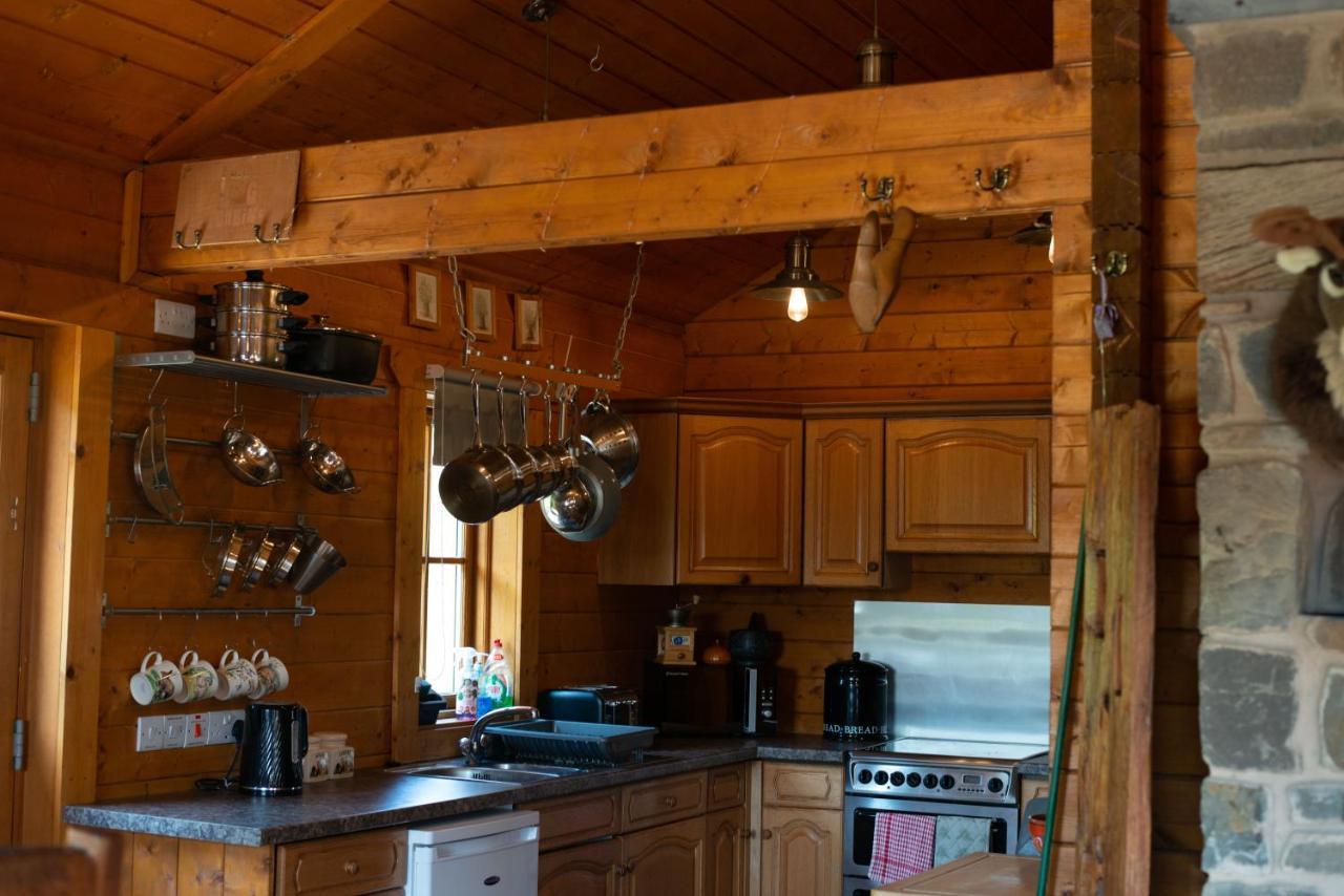 George Cabin - Log Cabin In Wales With Hot Tub Newtown  Buitenkant foto